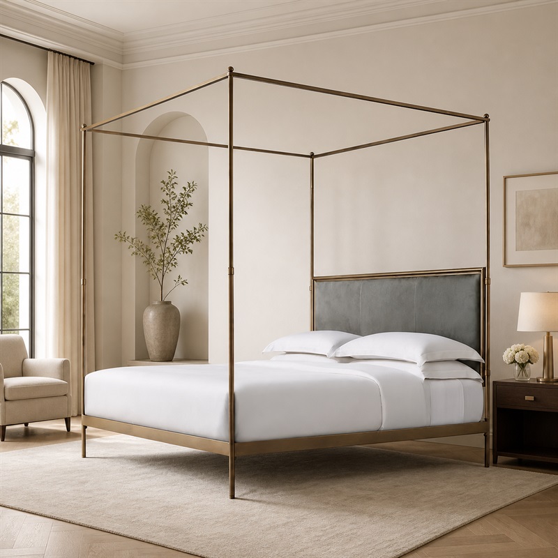 Canopy Bed Frame Metal Queen - Rangka Tempat Tidur Logam Ukuran Queen