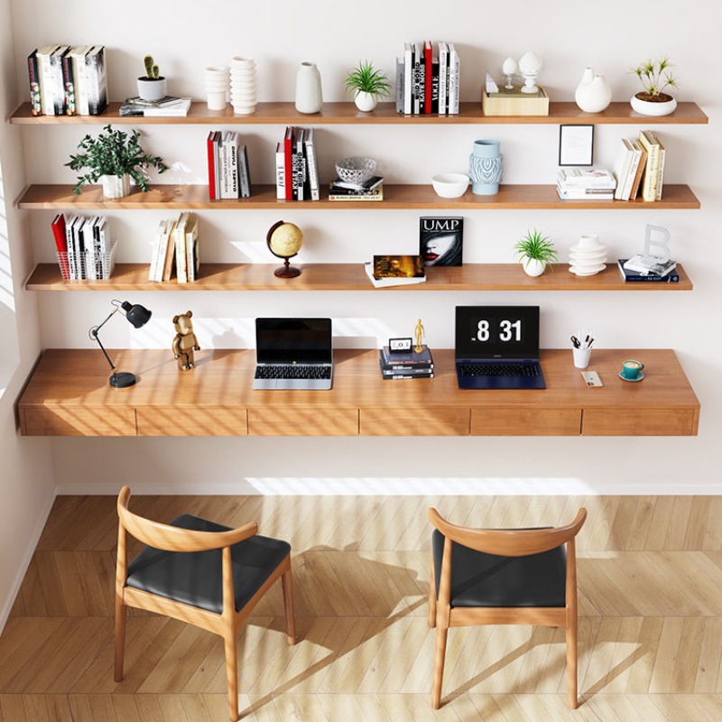 Bedroom Furniture - Meja Komputer Kayu Solid Kreatif Nordik