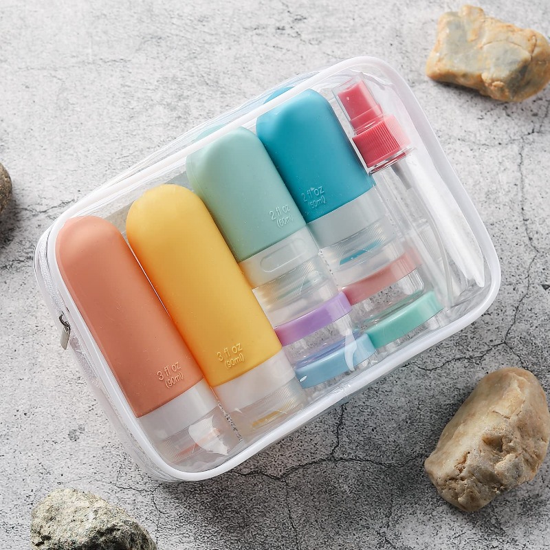 Outdoor Furniture - Set Botol Perjalanan Anti Bocor, Wadah
