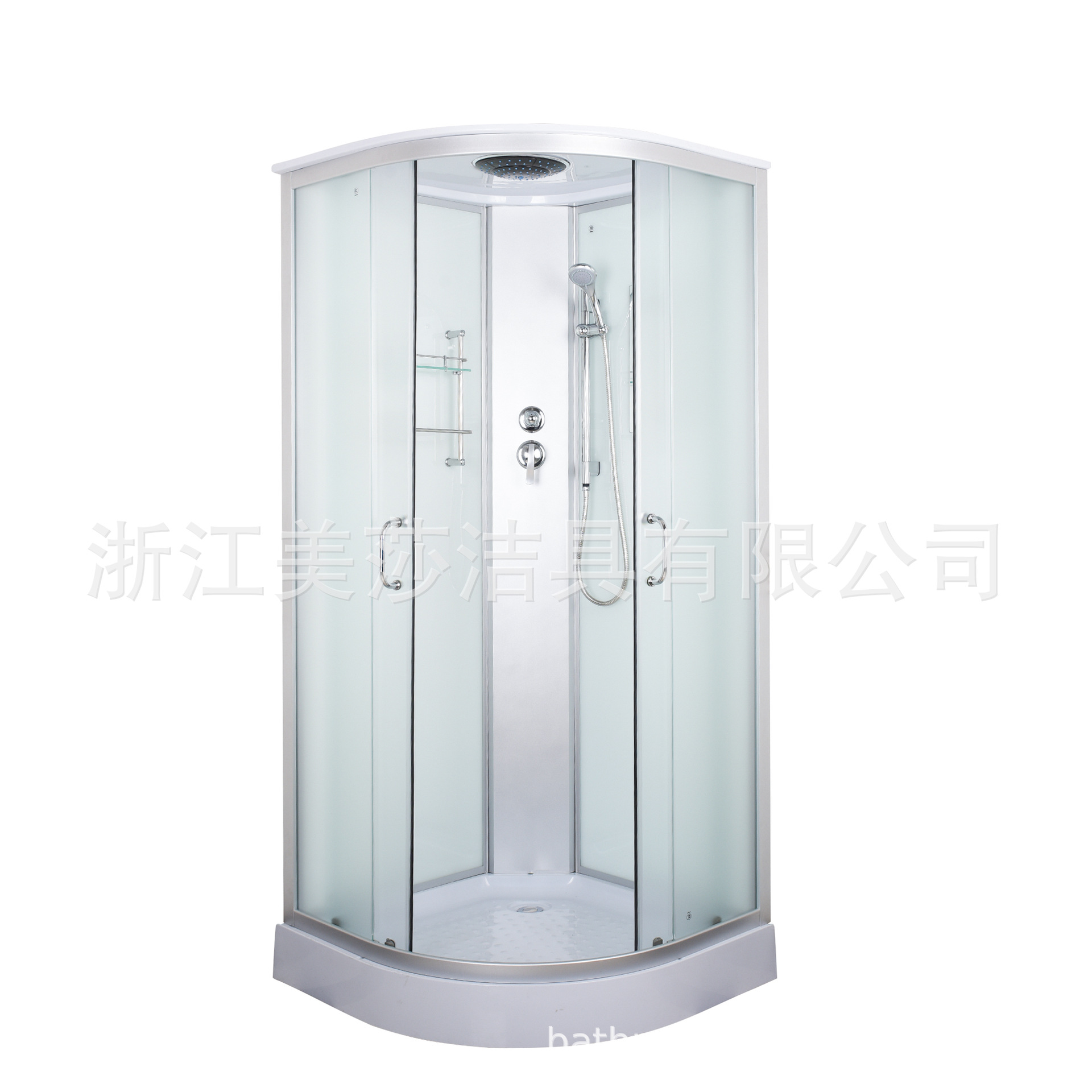 Outdoor Furniture - Kamar mandi terintegrasi dengan shower, pemisah