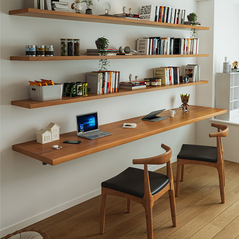 Meja Kayu Solid Nordik dengan  - Bedroom Furniture ulasan dan harga