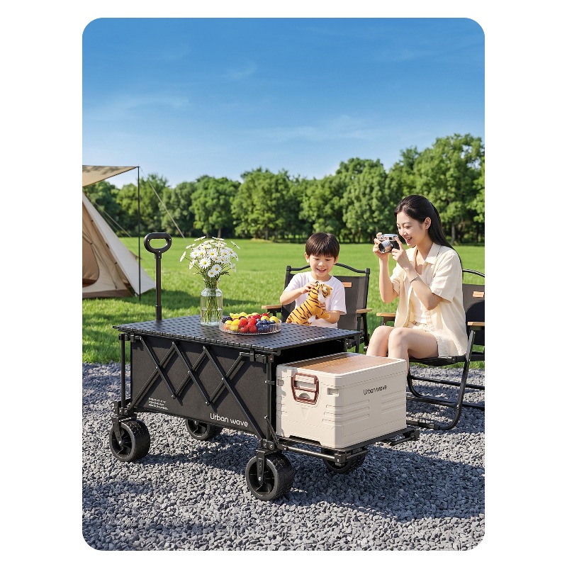 Gerobak Lipat untuk Berkemah,  - Outdoor Furniture ulasan dan harga