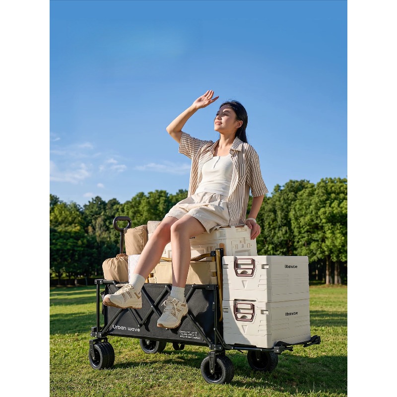 Gerobak Lipat untuk Berkemah,  - Outdoor Furniture ulasan dan harga