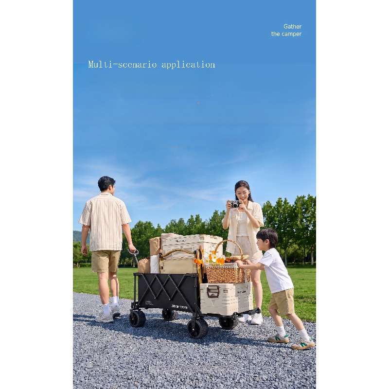 Gerobak Lipat untuk Berkemah,  - Outdoor Furniture ulasan dan harga