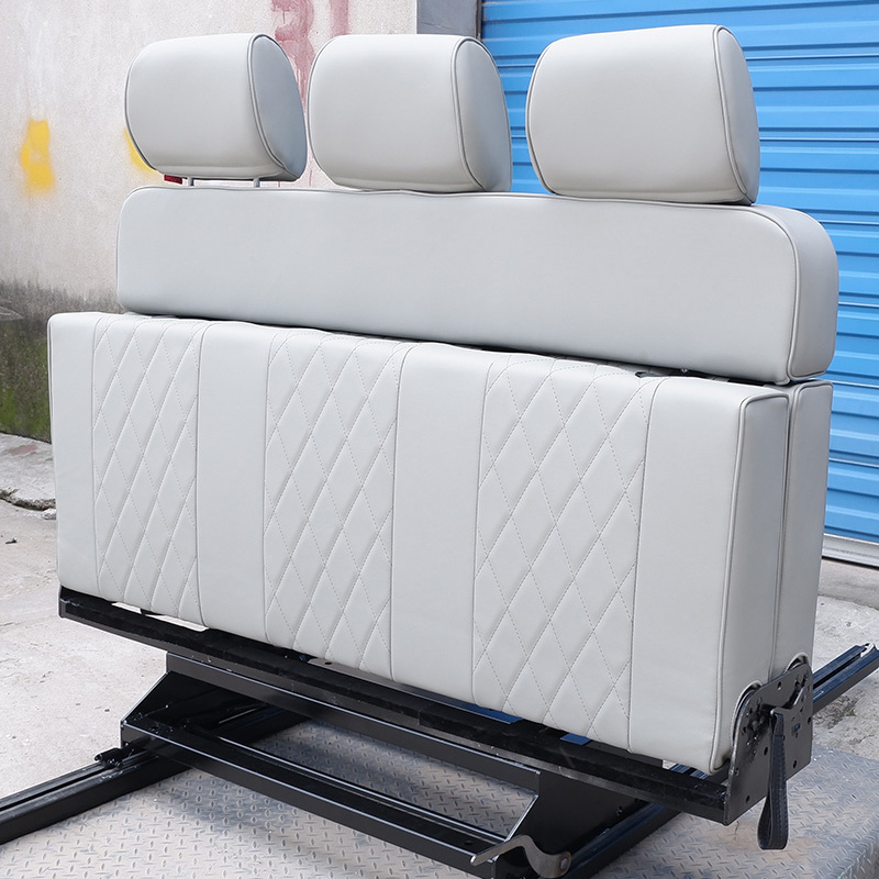Sofa Bed Lipat Tiga dari Kulit - Sofas ulasan dan harga