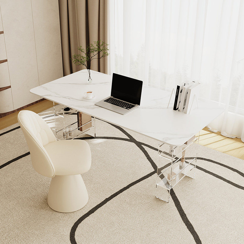 Meja Kerja Batu Sintered Kelas - Office Furniture ulasan dan harga