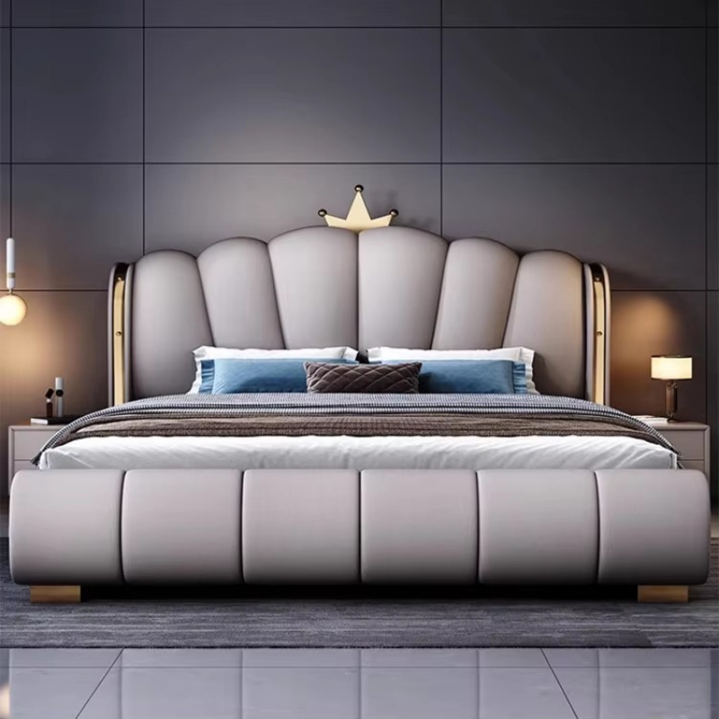 Set Furnitur Kamar Tidur Kayu  - King Size Bed Frame With Storage Drawers ulasan dan harga